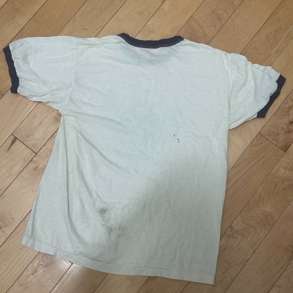 Rare VTG 1977 Charlie Daniels Band Ringer Tee – Willie Nelson - Canyon TX - L - Picture 8 of 9